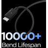 Spigen EB6015CC Essential TYPE-C Cable 60W 150CM Black - (ACA10417)