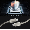 Spigen EB6015CC Essential TYPE-C Cable 60W 150CM Natural Titanium - (ACA10419)