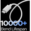 Spigen EB6015CC Essential TYPE-C Cable 60W 150CM White - (ACA10416)