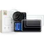 Tech-Protect Szklo Hartowane Glass FIT+ 2-Set Dji Osmo Action 6 CLEAR