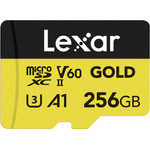 LEXAR ����� ������ Gold Microsdxc 256GB - (LMSGOLD256G-BNNNG)