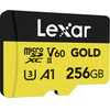 LEXAR ����� ������ Gold Microsdxc 256GB - (LMSGOLD256G-BNNNG)