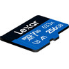 LEXAR ����� ������ High-Performance 633x Microsdxc 256GB + ������������ Sd - (LSDMI256BB633A)