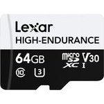 LEXAR ����� ������ ������ ������� microSDHC/Microsdxc 64GB - (LMSHGED064G-BCNNG)