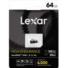LEXAR ����� ������ ������ ������� microSDHC/Microsdxc 64GB - (LMSHGED064G-BCNNG)