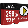 LEXAR ����� ������ Play Pro Microsd Express 7.1 256GB - (LMSXPS0256G-BNNNG)