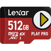LEXAR ����� ������ Play Pro Microsd Express 7.1 512GB - (LMSXPS0512G-BNNNG)
