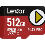LEXAR ����� ������ Play Pro Microsd Express 7.1 512GB - (LMSXPS0512G-BNNNG)