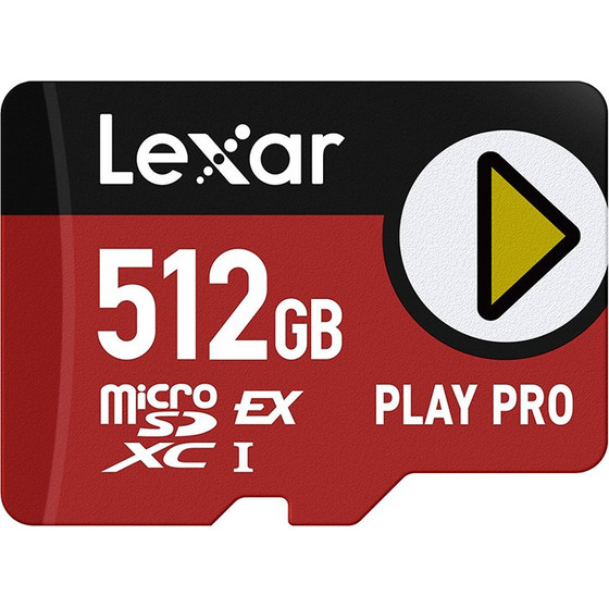 LEXAR ����� ������ Play Pro Microsd Express 7.1 512GB - (LMSXPS0512G-BNNNG)