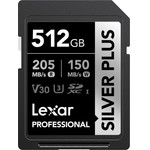 LEXAR ����� ������ Professional Silver Plus Sdxc 512GB - (LSDSIPL512G-BNNNG)