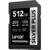 LEXAR ����� ������ Professional Silver Plus Sdxc 512GB - (LSDSIPL512G-BNNNG)