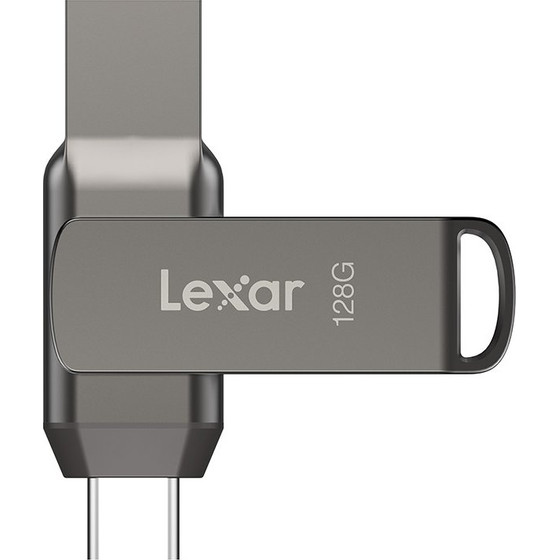 LEXAR Pendrive Dual Type-C ��� Type-A Usb 3.1 128GB - (LJDD400128G-BNQNG)