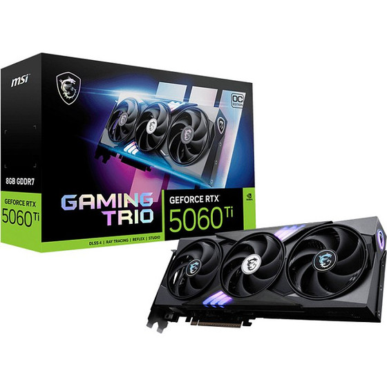 MSI Rtx 5060 Ti 8GB Gaming Trio Oc GDDR7 - (V536-004R)