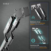Diablo Chairs Diablo Rgb X-Arm Dual 35 Dual Monitor Mount Grey And Black - (1874)