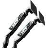 Diablo Chairs Diablo Rgb X-Arm Dual 35 Dual Monitor Mount White And Black - (1875)