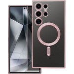iSelf Tpu Mag Electro Samsung A27 5G Trans Rose Gold Backcover - (MAGETPUSAA27RG)