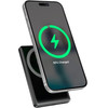Gembird Magnetic Wireless Powerbank With LCD, 15W, 10000 mAh, Black - (PB10-WPC15M-LCD-01)