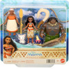 Mattel Disney Dolls: Disney Vaiana Small Dolls - Disney Vaiana Mini Dolls Set With 4 Characters (JLN21)