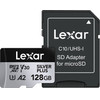 LEXAR High-Performance Silver Plus Microsdxc 128GB + ������������ - (LMSSIPL128G-BNANG)