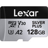 LEXAR High-Performance Silver Plus Microsdxc 128GB + ������������ - (LMSSIPL128G-BNANG)