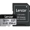 LEXAR High-Performance Silver Plus Microsdxc 256GB + ������������ - (LMSSIPL256G-BNANG)