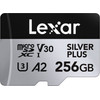 LEXAR High-Performance Silver Plus Microsdxc 256GB + ������������ - (LMSSIPL256G-BNANG)