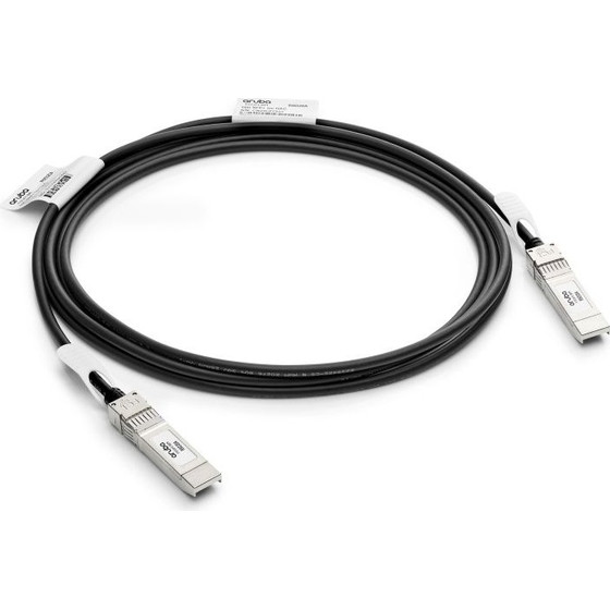HP - E Hpe Aruba 10G SFP+ To SFP+ 3m Direct Attach Copper Cable - (J9283D)