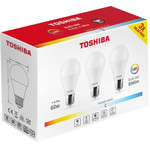 Toshiba Led 3PAck A60 E27 8.5W 5000K - (DELS-BL548P5B0AE23)