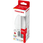 Toshiba Led C35 E14 5W 3000K Dimmable - (DELS-CD3400514DE51)