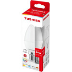 Toshiba Led C35 E14 5W 6500K Dimmable - (DELS-CDC400514DE51)