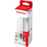 Toshiba Led C35 E27 5W 6500K Dimmable - (DELS-CDC400527DE51)
