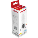 Toshiba Led C37 E27 4.7W 6500K - (DELS-CDC44P727AE21)