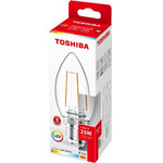 Toshiba Led Filament C35 E14 2.5W 2700K - (DELS-FCW42P514AF11)