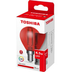 Toshiba Led Filament Color Red G45 E14 4.5W - (DELS-FGR44P5R4AF11)
