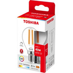 Toshiba Led Filament G45 E14 4.5W 2700K Dimmable - (DELS-FGW44P514DF11)