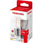 Toshiba Led Filament G45 E27 2.5W 2700K - (DELS-FGW42P527AF11)