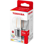 Toshiba Led Filament G45 E27 4.5W 2700K - (DELS-FGW44P527AF11)