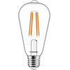Toshiba Led Filament ST64 E27 7W 2700K Dimmable - (DELS-STW400767DE11)