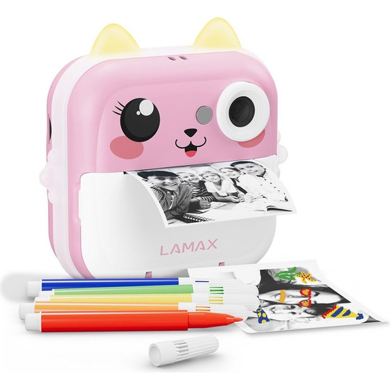 LAMAX Kids� Camera InstaKid2 Plus, Pink - (8596687002700)