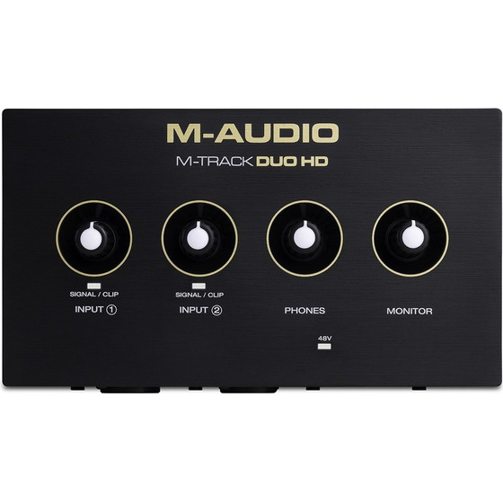 M-Audio Usb M-Track Duo Hd - Usb Audio Interface - (694318026670)