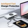 Powertech ������� �������� 2x USB/2x USB-C/wireless, 72W, ������ - (PT-1624)