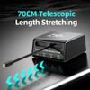 Powertech ������� �������� USB/3x USB-C/2x USB-C �������, GaN, 160W, ������ - (PT-1623)