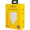 Powertech ��������� ������ USB-C, 100W, GaN, AVS, ������ - (PT-1612)