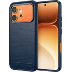 Techsuit - Carbon Silicone - Honor 600 / 600 Pro - Blue