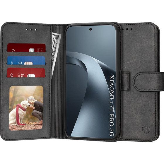 Techsuit - Diary Book - Xiaomi 17T Pro - Black