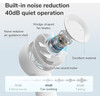 JisuLife (FHL05POWH) Handheld Fan 5 Plus (4000MAH) WHITE