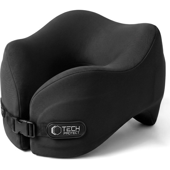 Tech-Protect Comfortrest Travel Neck Pillow Black - ( )