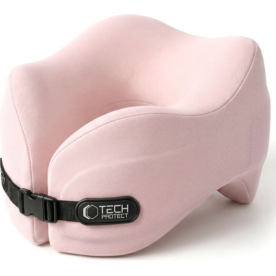 Tech-Protect Comfortrest Travel Neck Pillow PINK