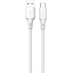 Devia ������� �������� Usb 2.0 EC629 Usb A �� Usb C 2.4A Silicone Pro3 1m ����� - (131897, EC629)