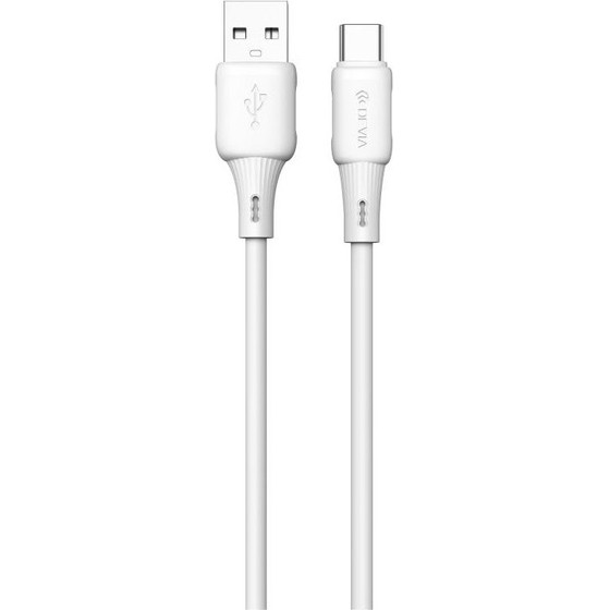 Devia ������� �������� Usb 2.0 EC629 Usb A �� Usb C 2.4A Silicone Pro3 1m ����� - (131897, EC629)